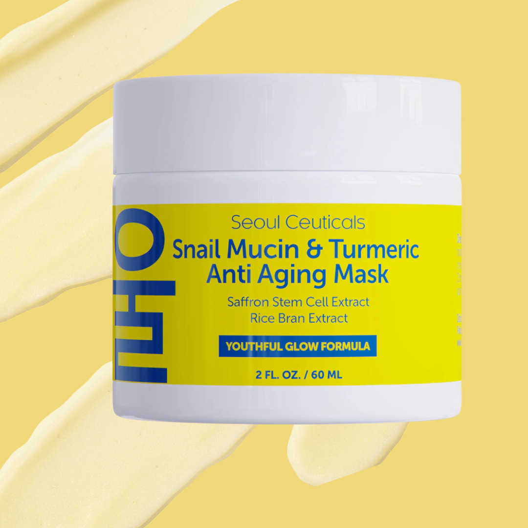 Snail Mucin & Turmeric Mask – seoulceuticals