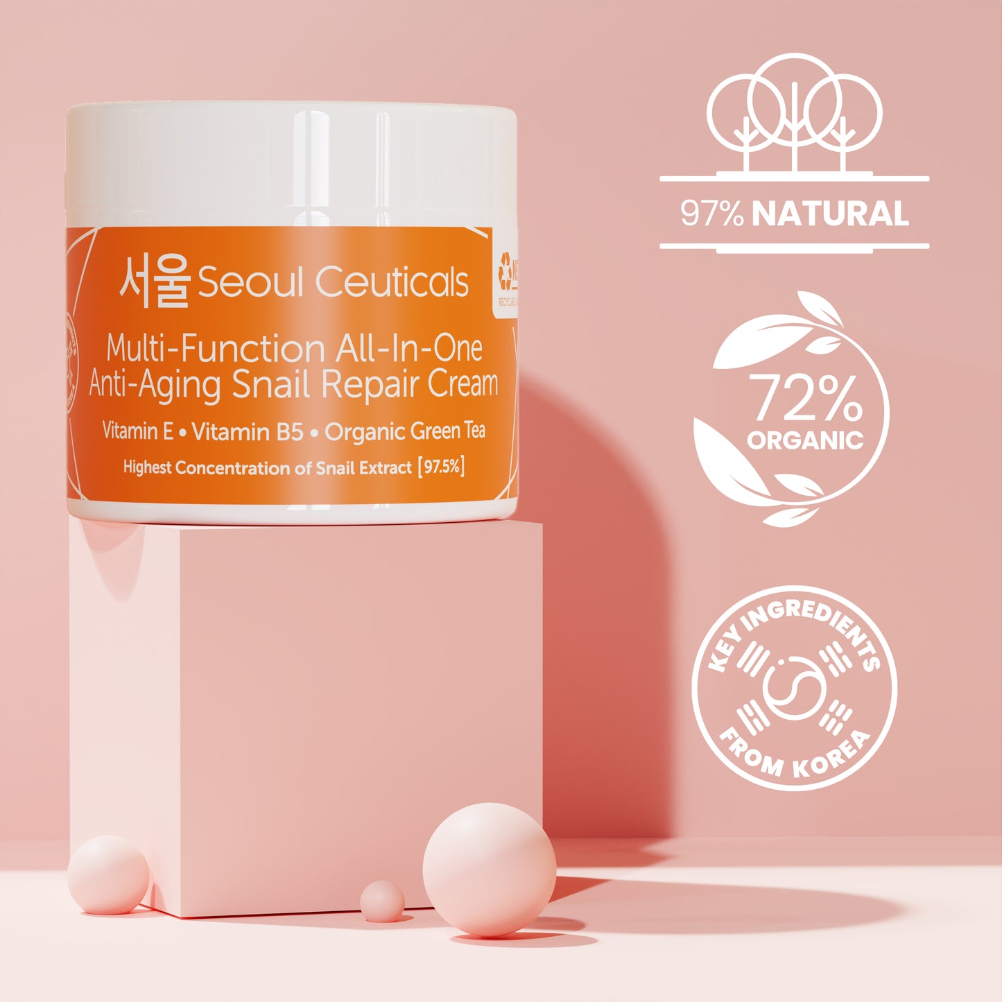 Multi- Function All-In-One Snail Repair Cream