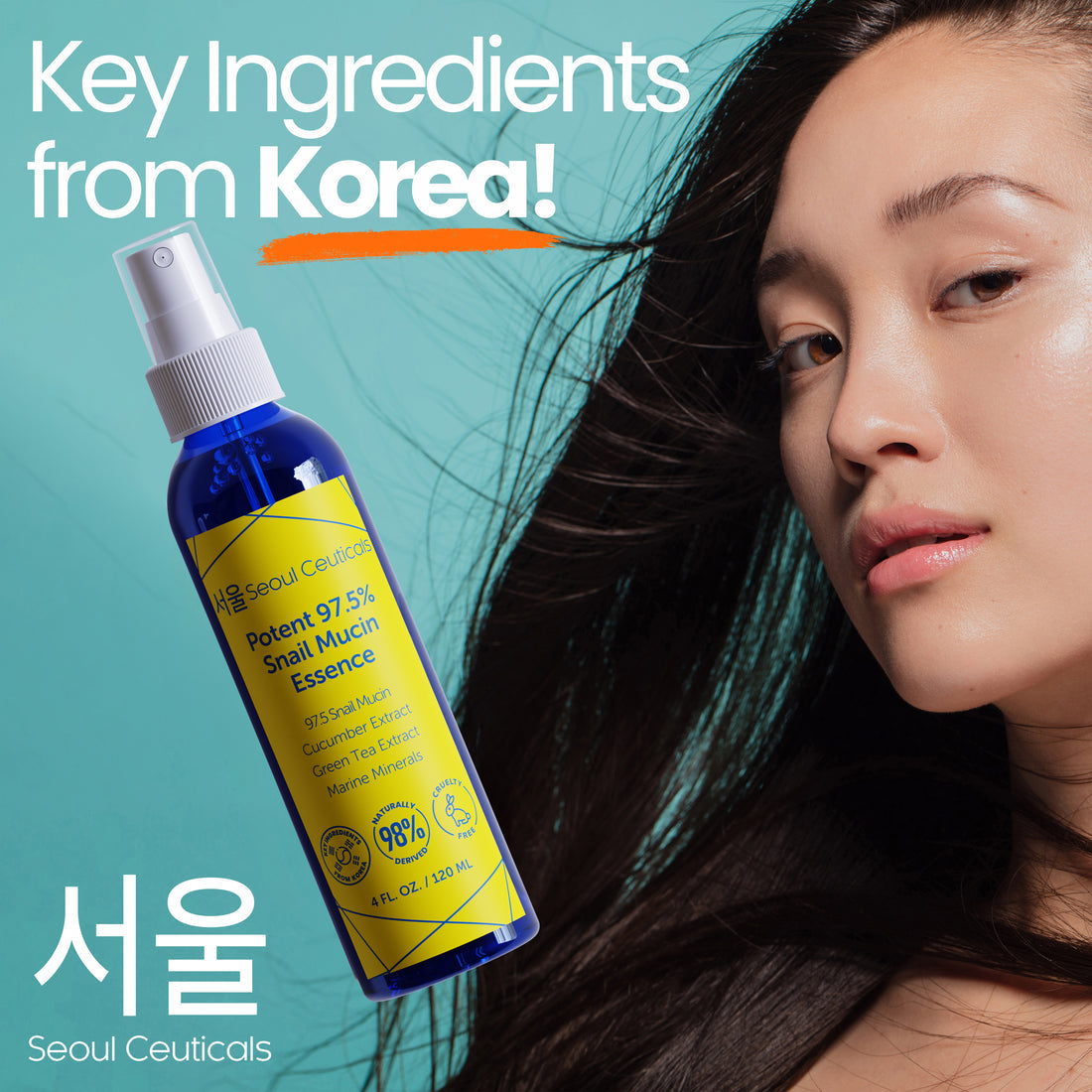 Potent 97.5% Snail Mucin Essence