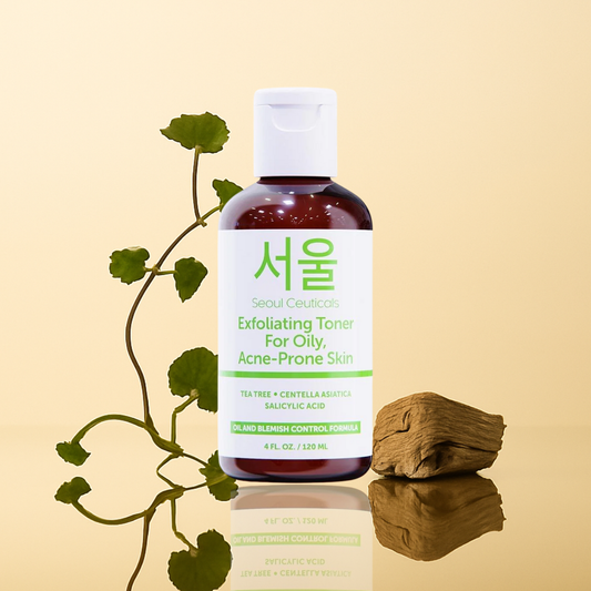 Exfoliating Toner for Oily, Acne Prone Skin