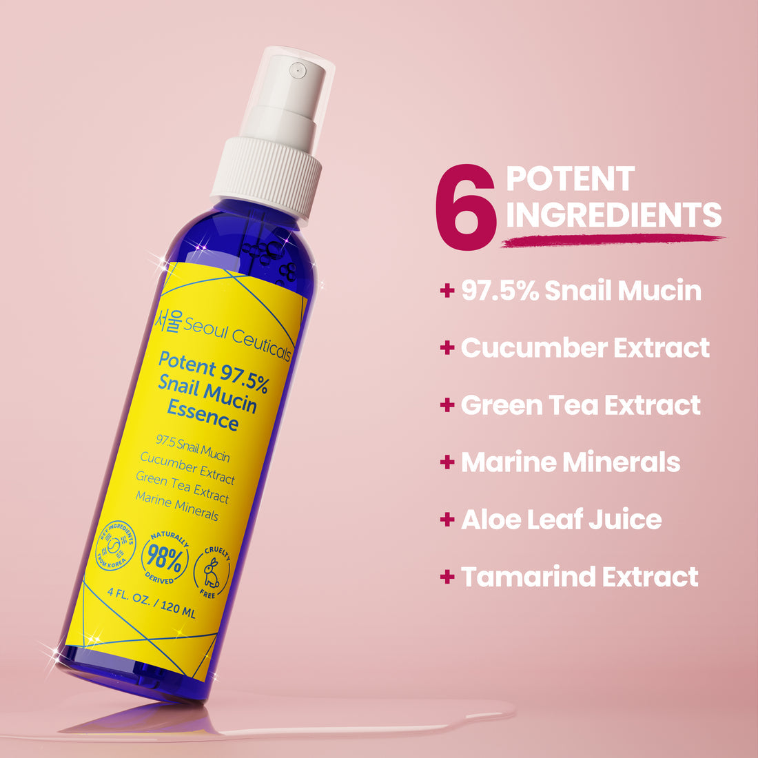 Potent 97.5% Snail Mucin Essence