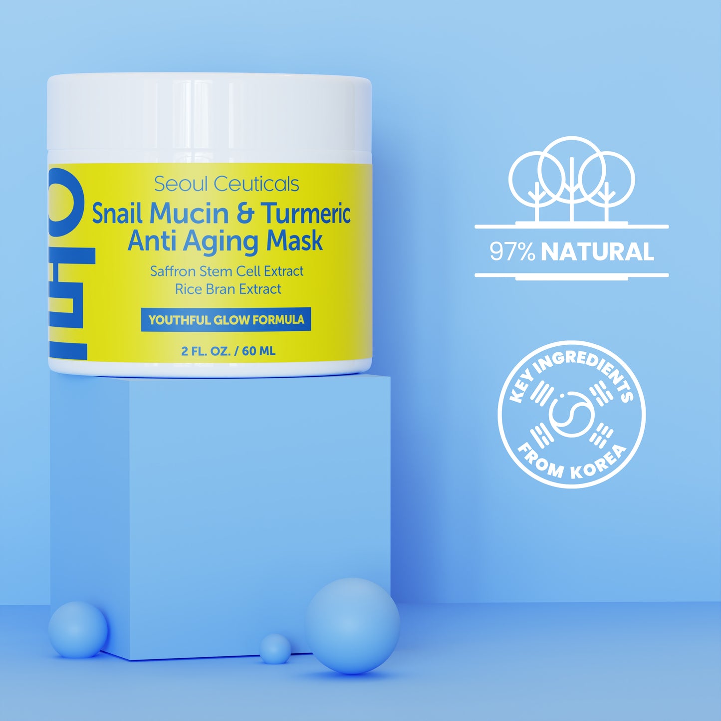 Snail Mucin & Turmeric Mask