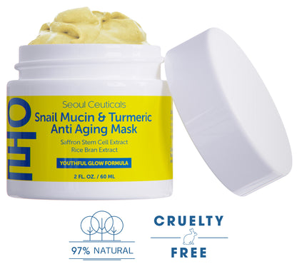 Snail Mucin & Turmeric Mask